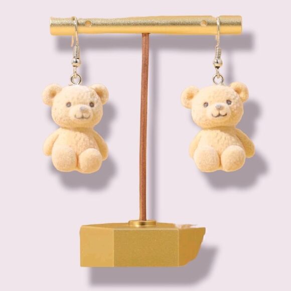 Teddy Bear Earrings   - Picture 8 of 8